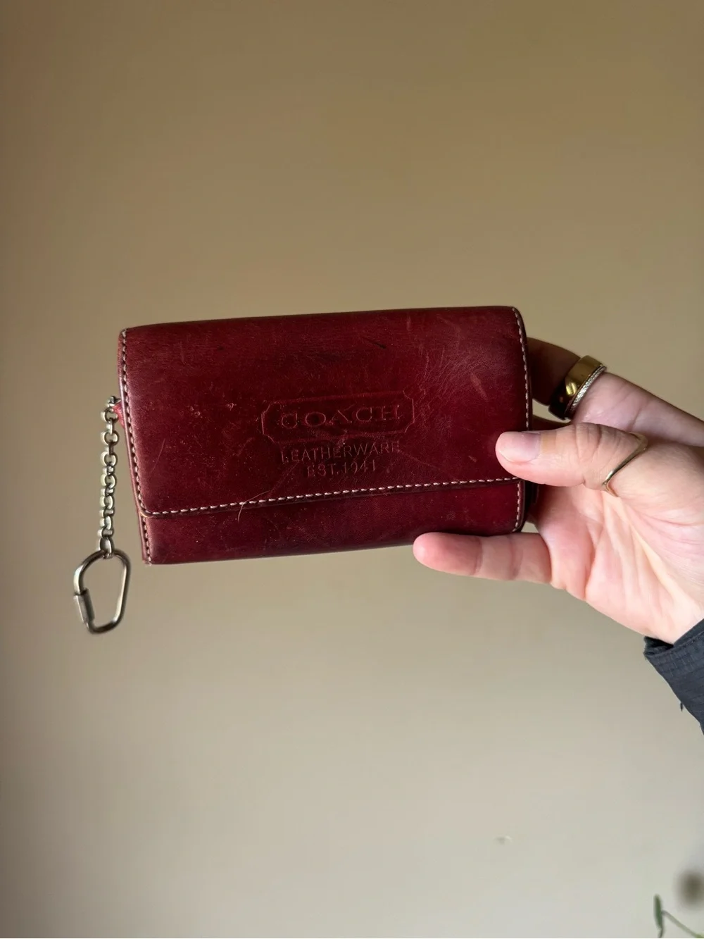 Vintage Coach multifunction wallet